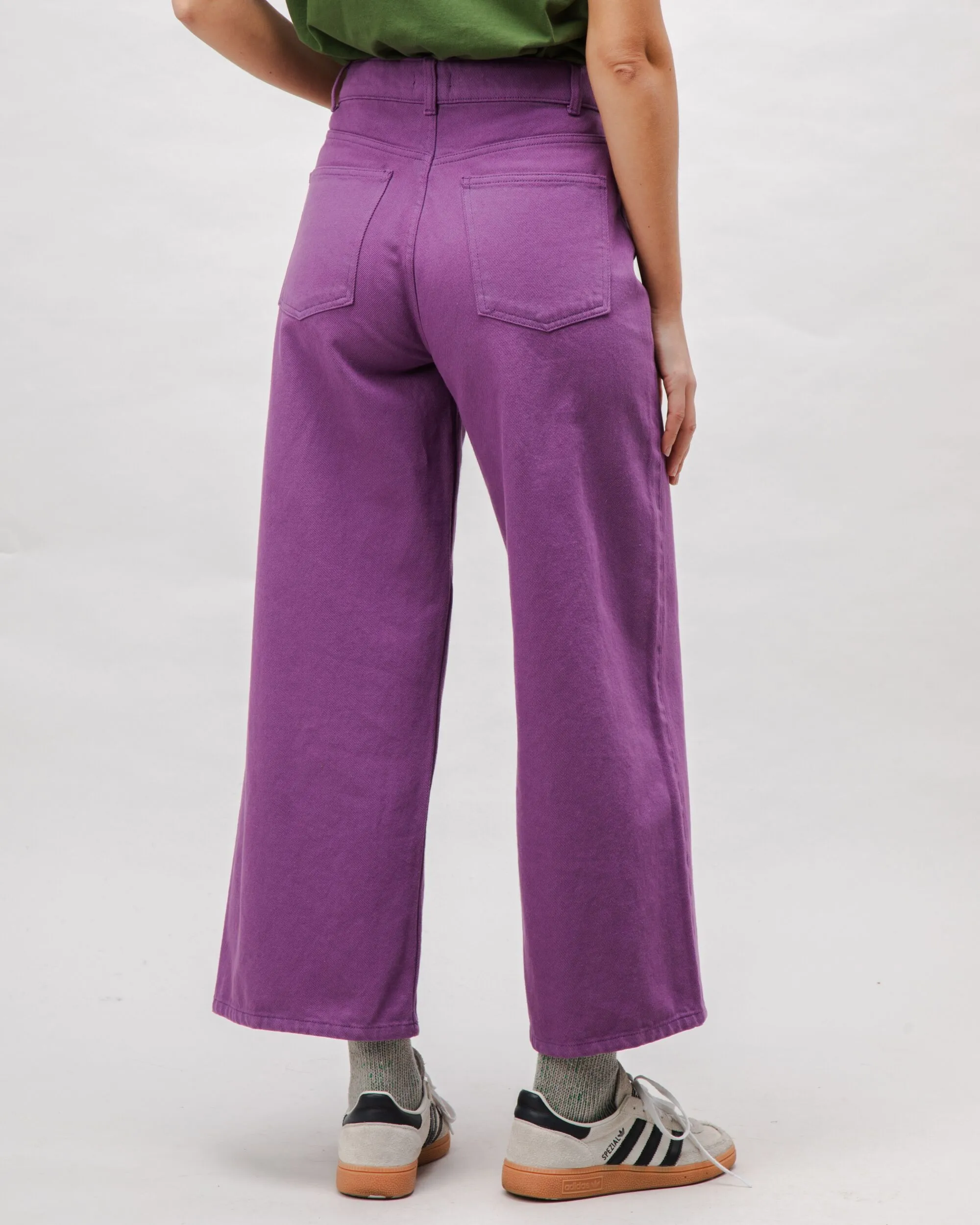 5 Pocket Cotton Twill Pants Orchid