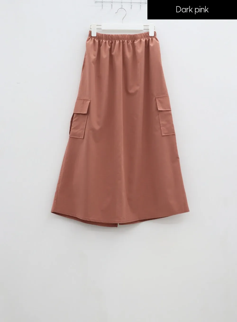 A-Line Cargo Maxi Skirt IA304