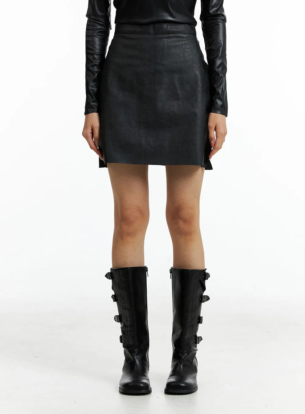 A Line Mini Skirt IN322