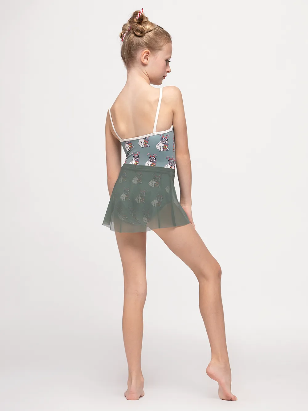 A-Line Skirt Kids Sage Mesh RTW