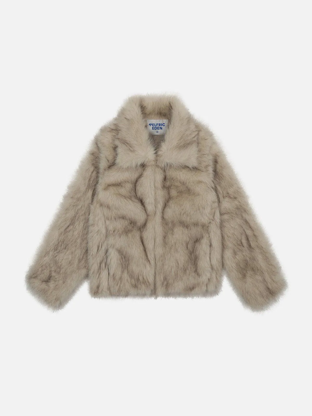 Aelfric Eden Faux Fur Cropped Coat