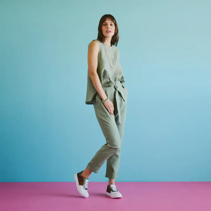 Ashley Pants - Moss Green