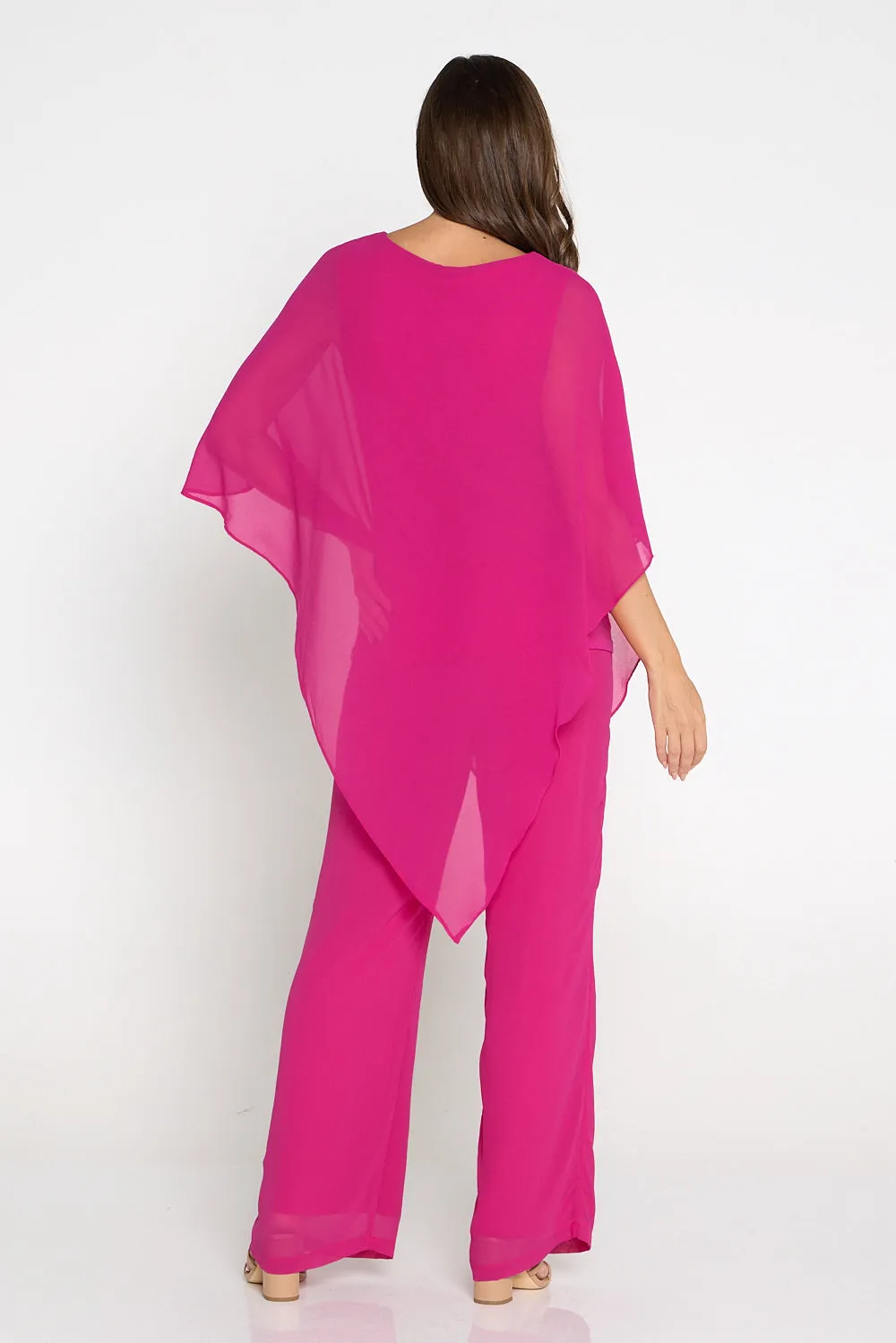 Aubriella Top - Hot Pink