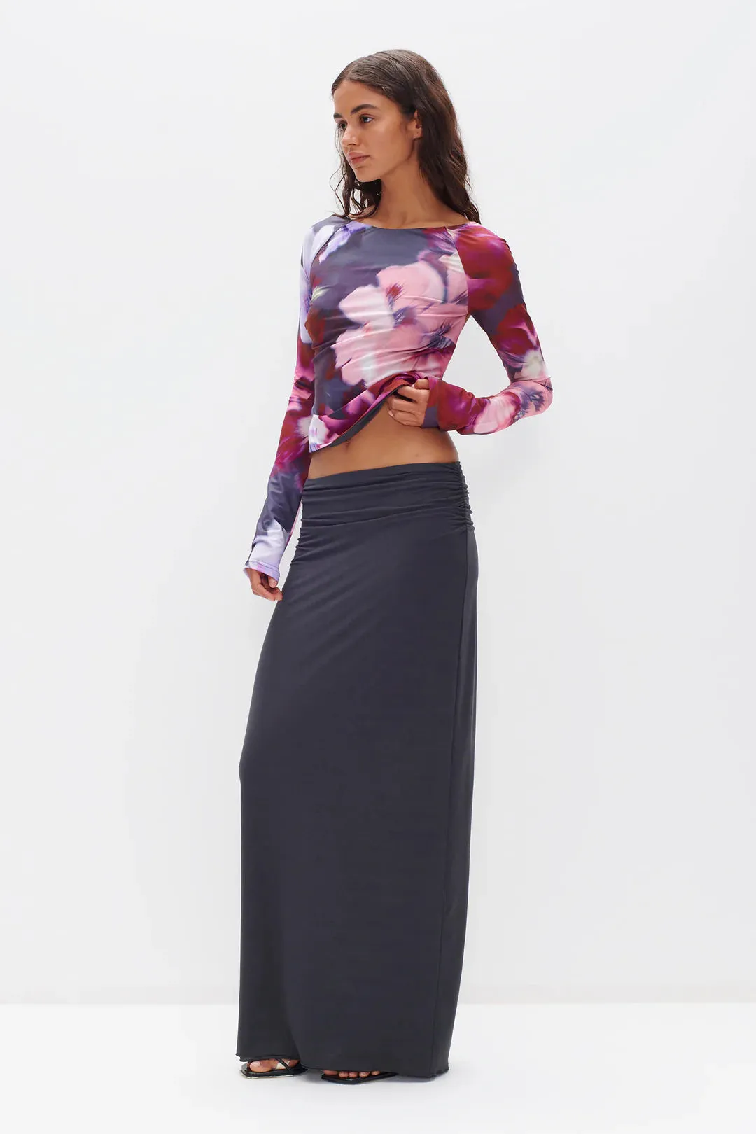 Bambi Skirt - Charcoal