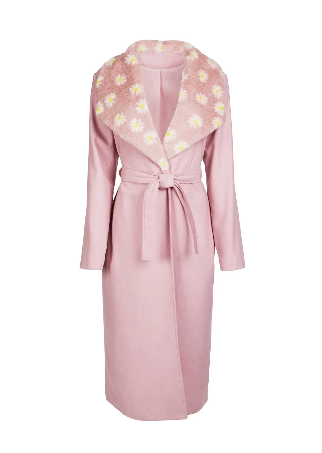 Barbie® Daisy Collar Wrap Coat