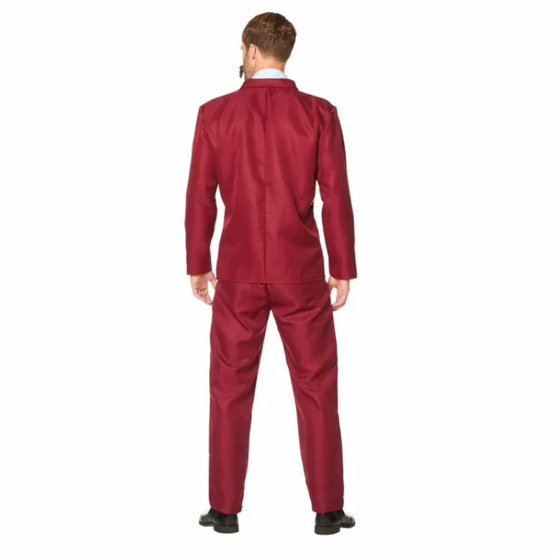 Burgundy Newsreader Suit