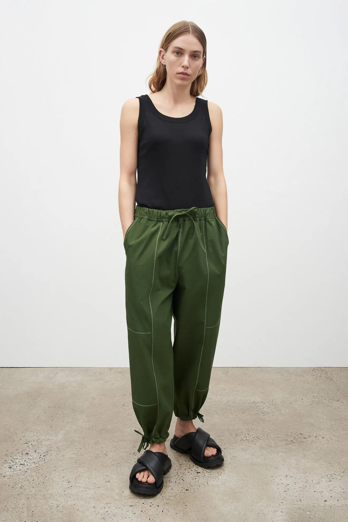 Carter Pant - Deep Green