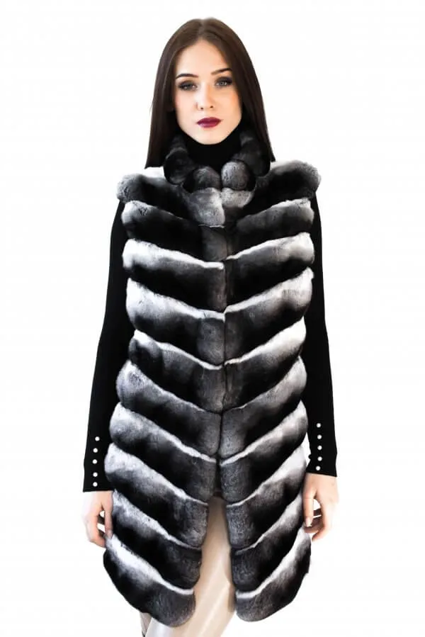 Chinchilla Fur Vest