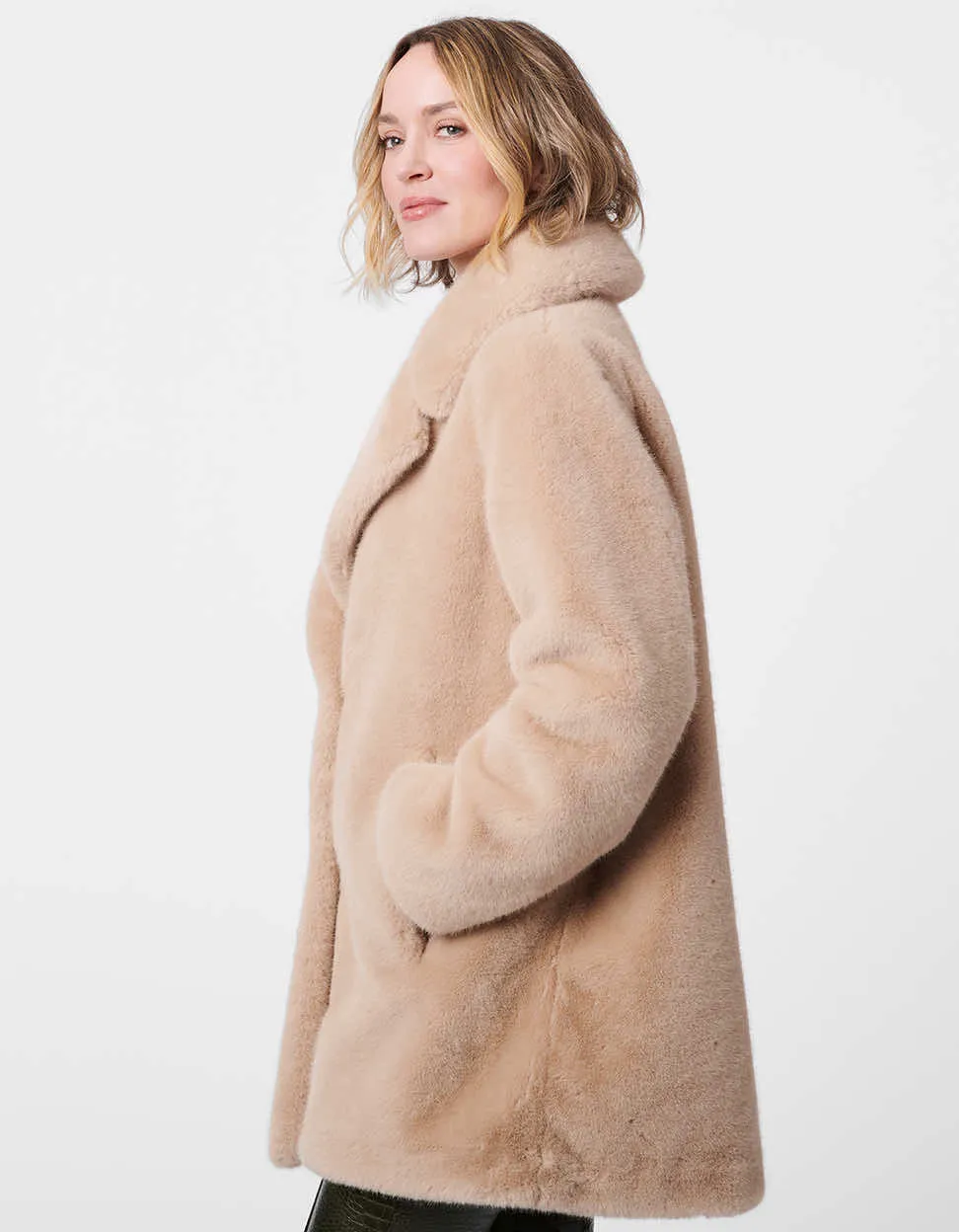 City Chic Faux Fur Coat