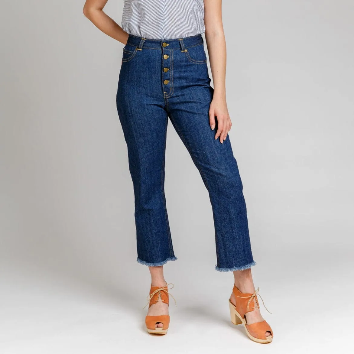 Dawn Ridgid Jeans - Sizes 0-20 - Megan Nielsen