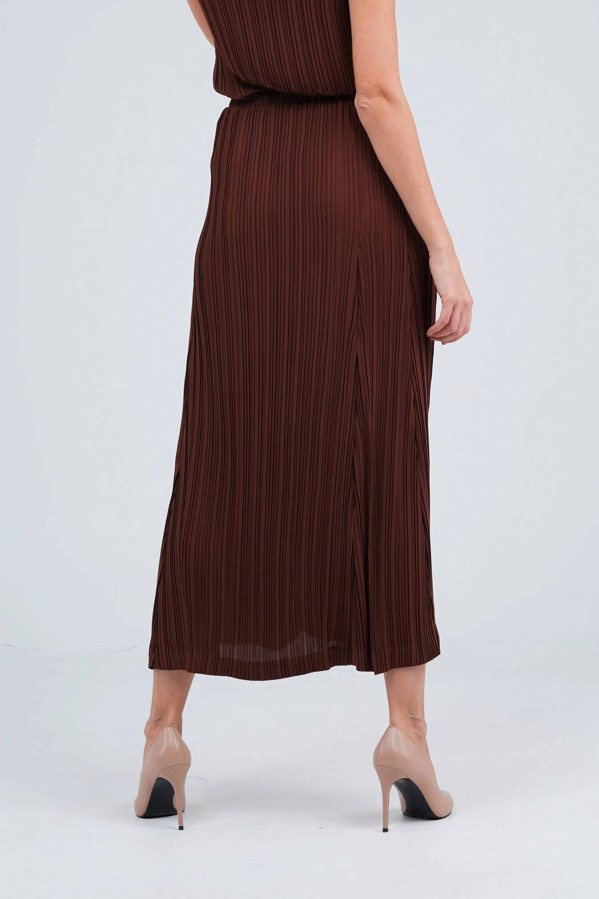 Emmy A-Line Pleated Skirt