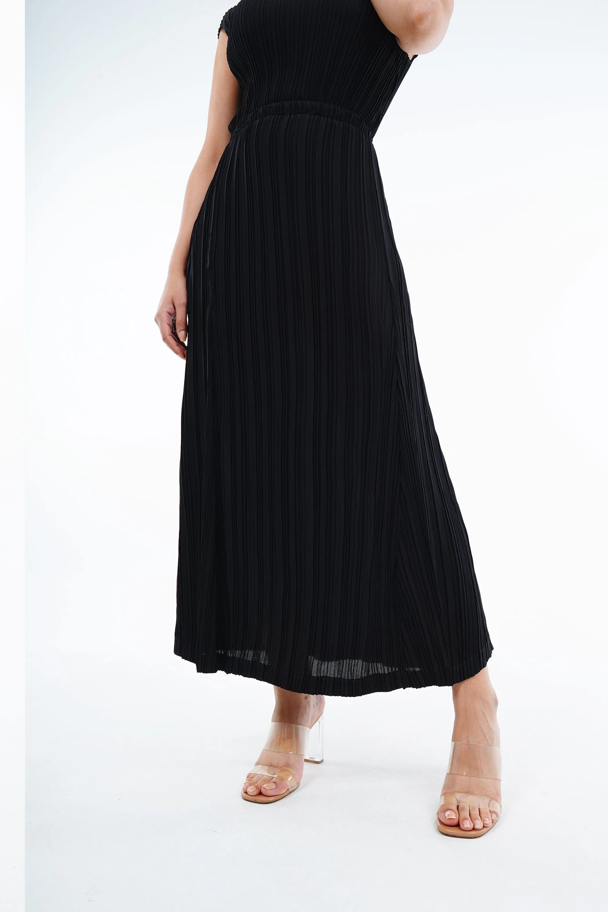 Emmy A-Line Pleated Skirt