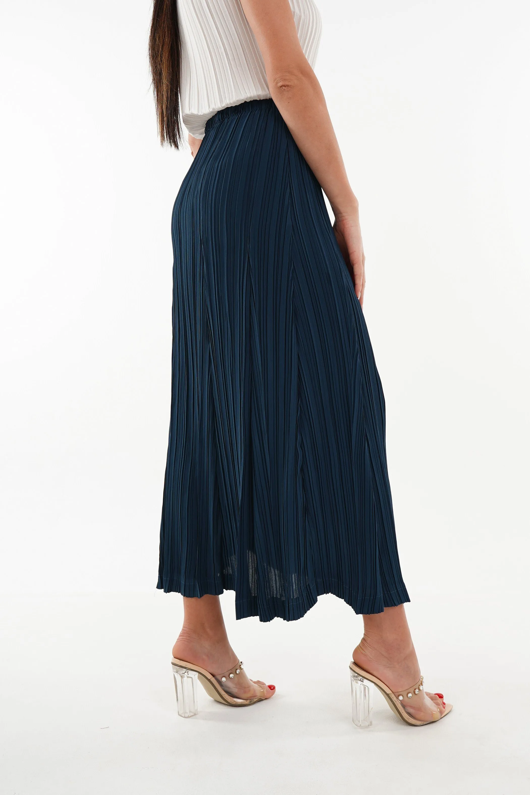 Emmy A-Line Pleated Skirt