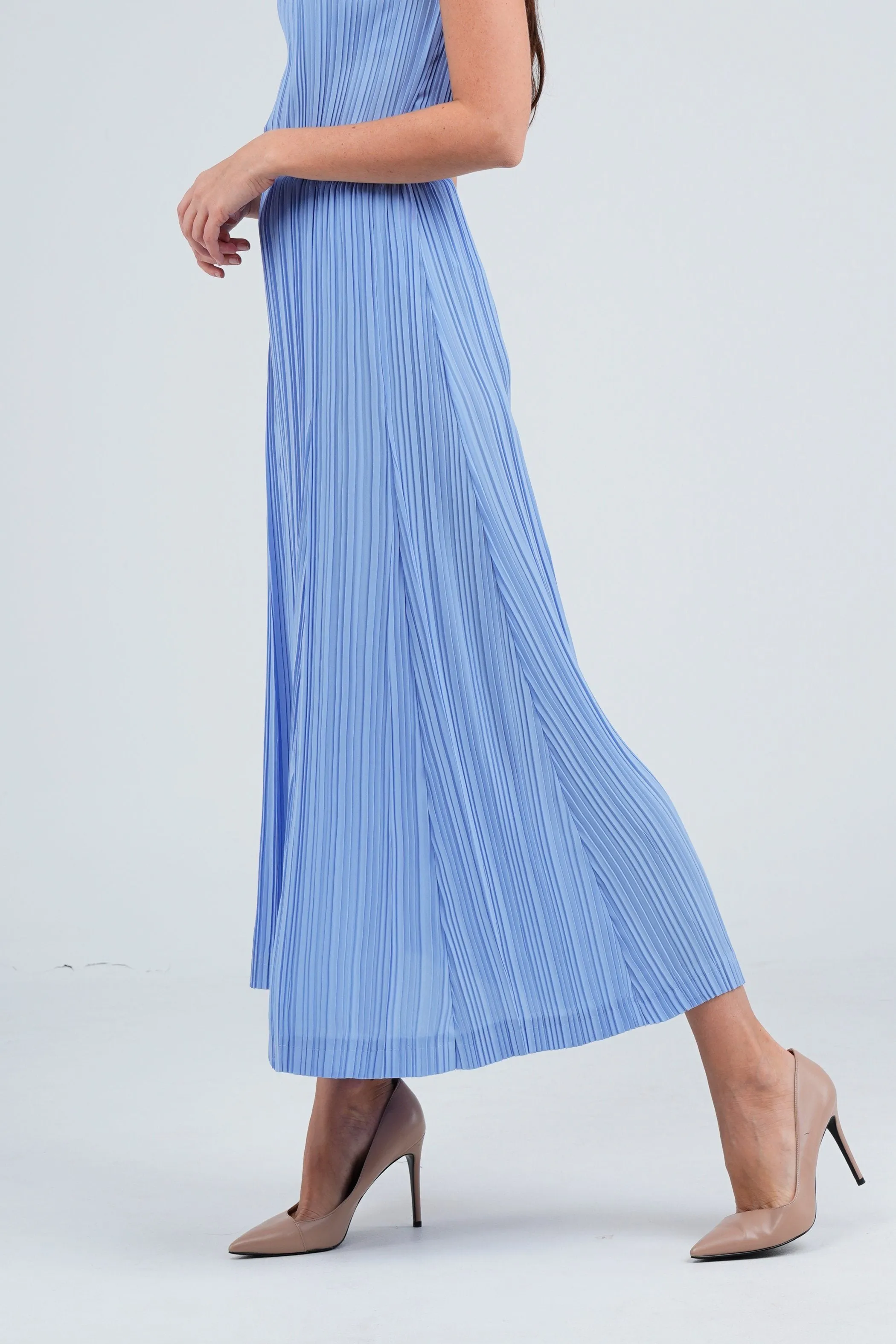 Emmy A-Line Pleated Skirt