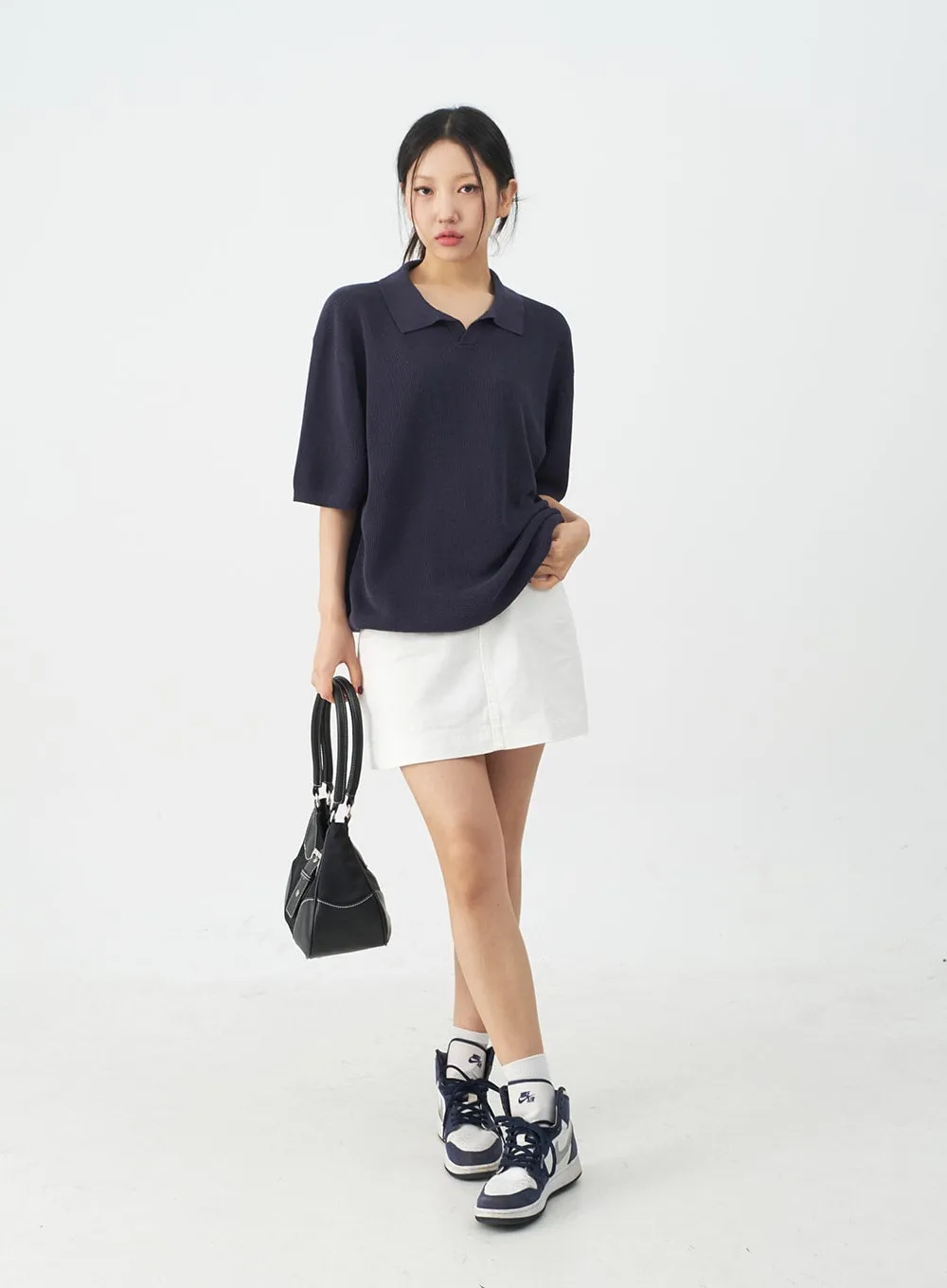 Everyday A Line Cotton Skirt CJ10