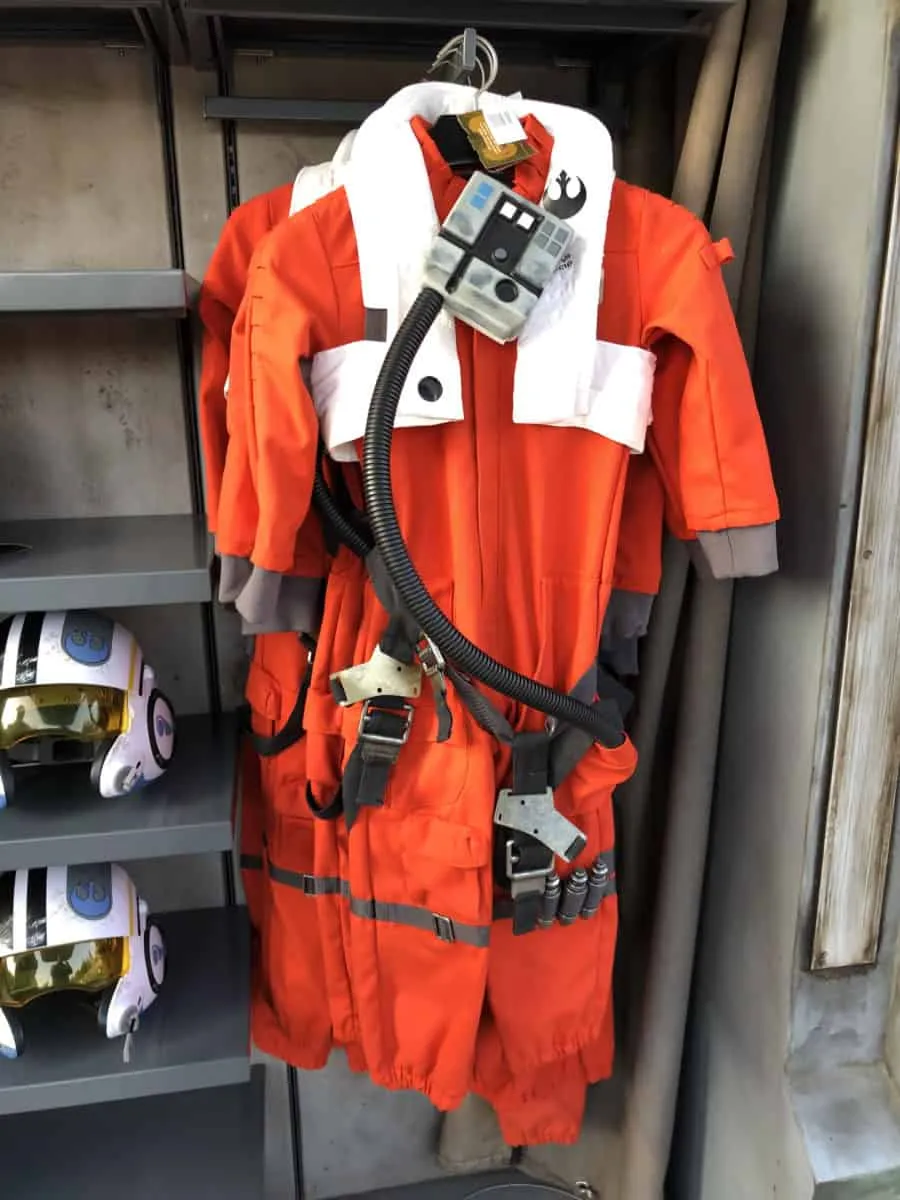 Galaxy's Edge X-Wing Pilot Flight Suit Youth