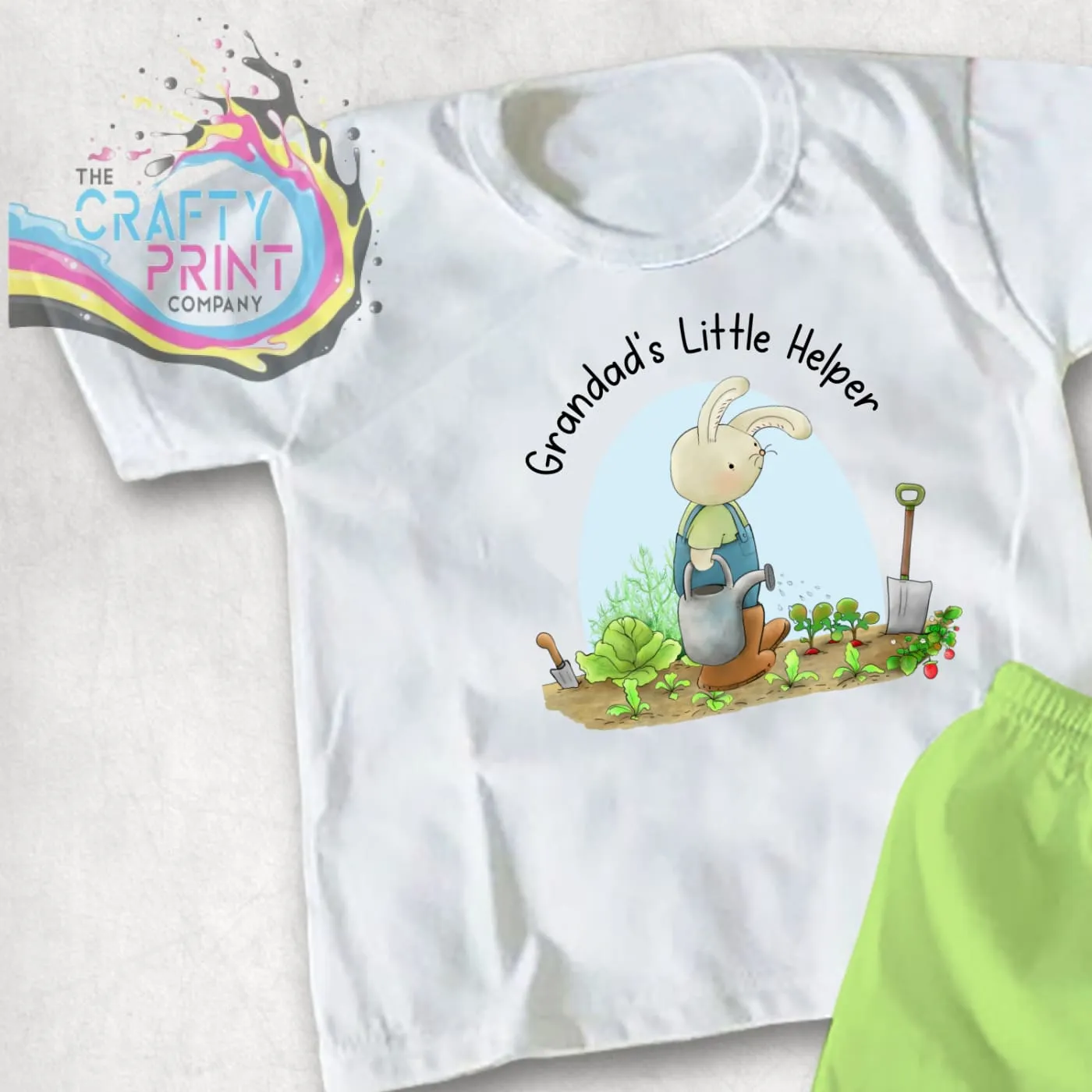 Grandad Grandma's Little Helper T-shirt