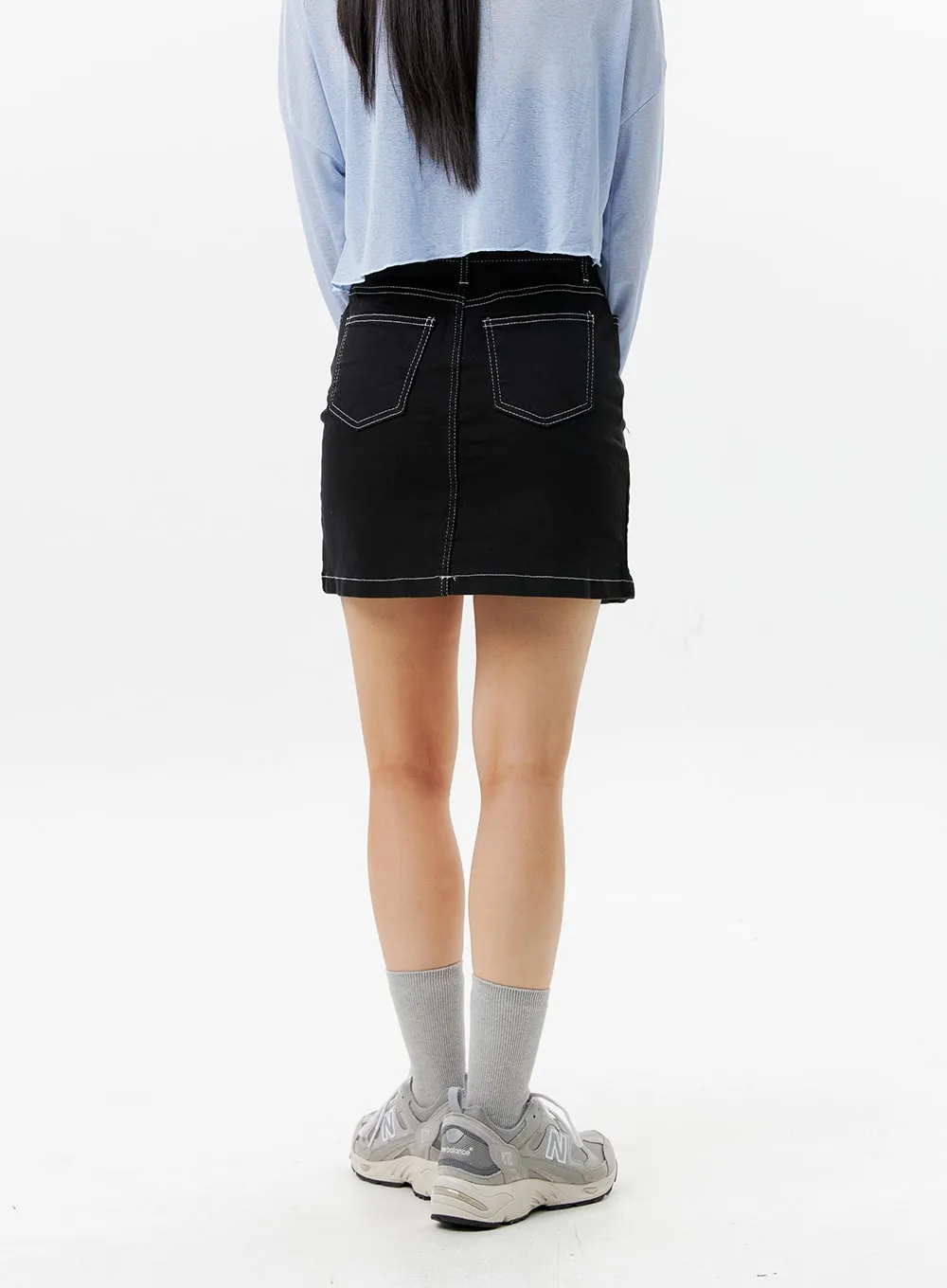 High Waist Mini Skirt OG302