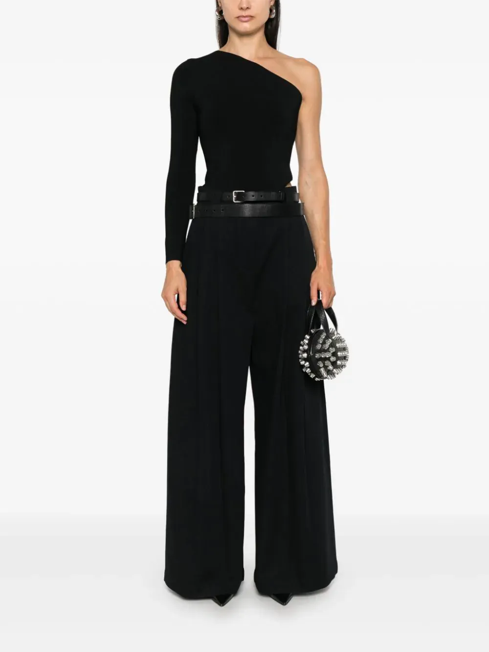 High Waisted Wide Leg Pant