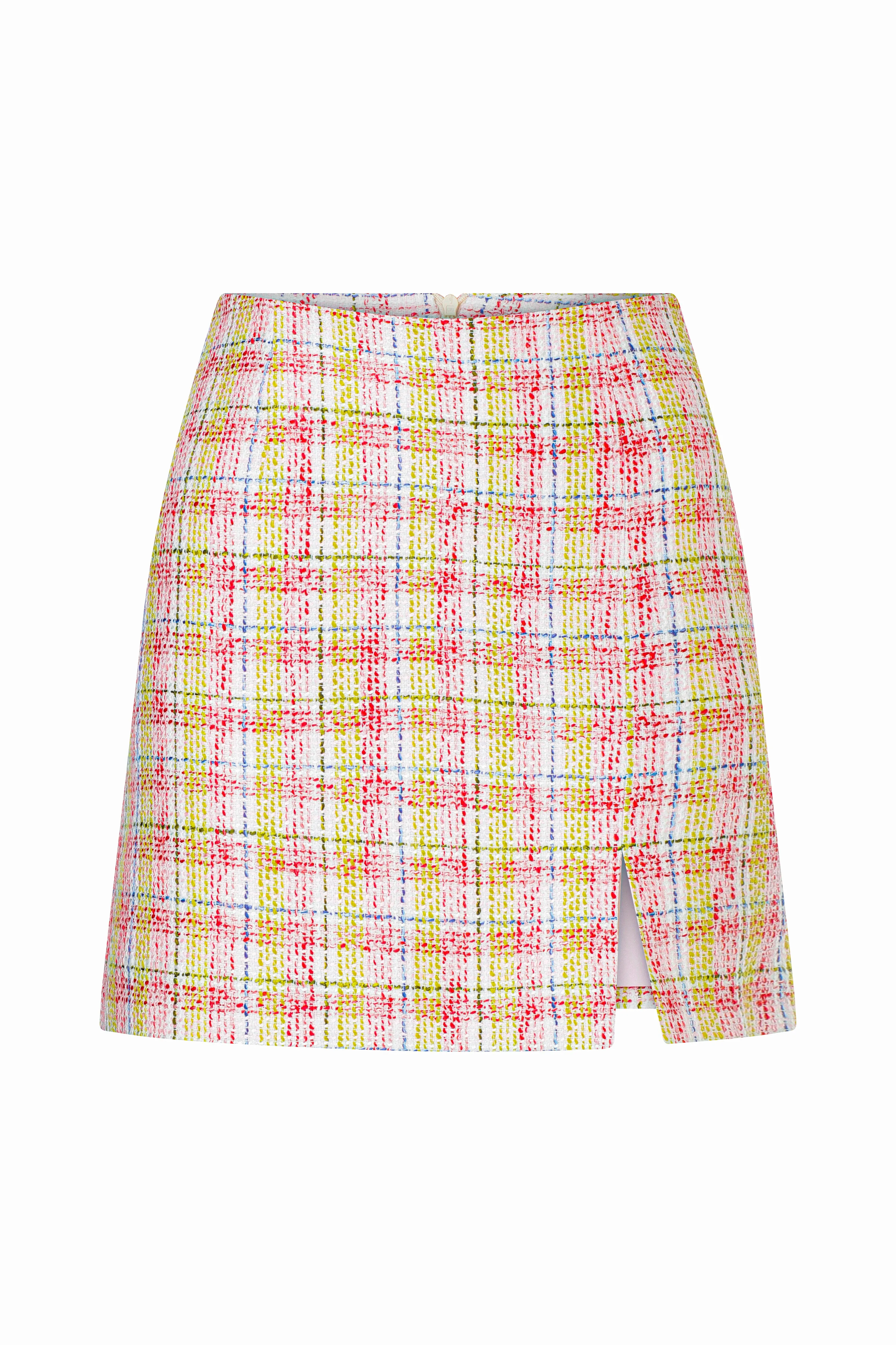 Irma Cotton Tweed A-Line Skirt