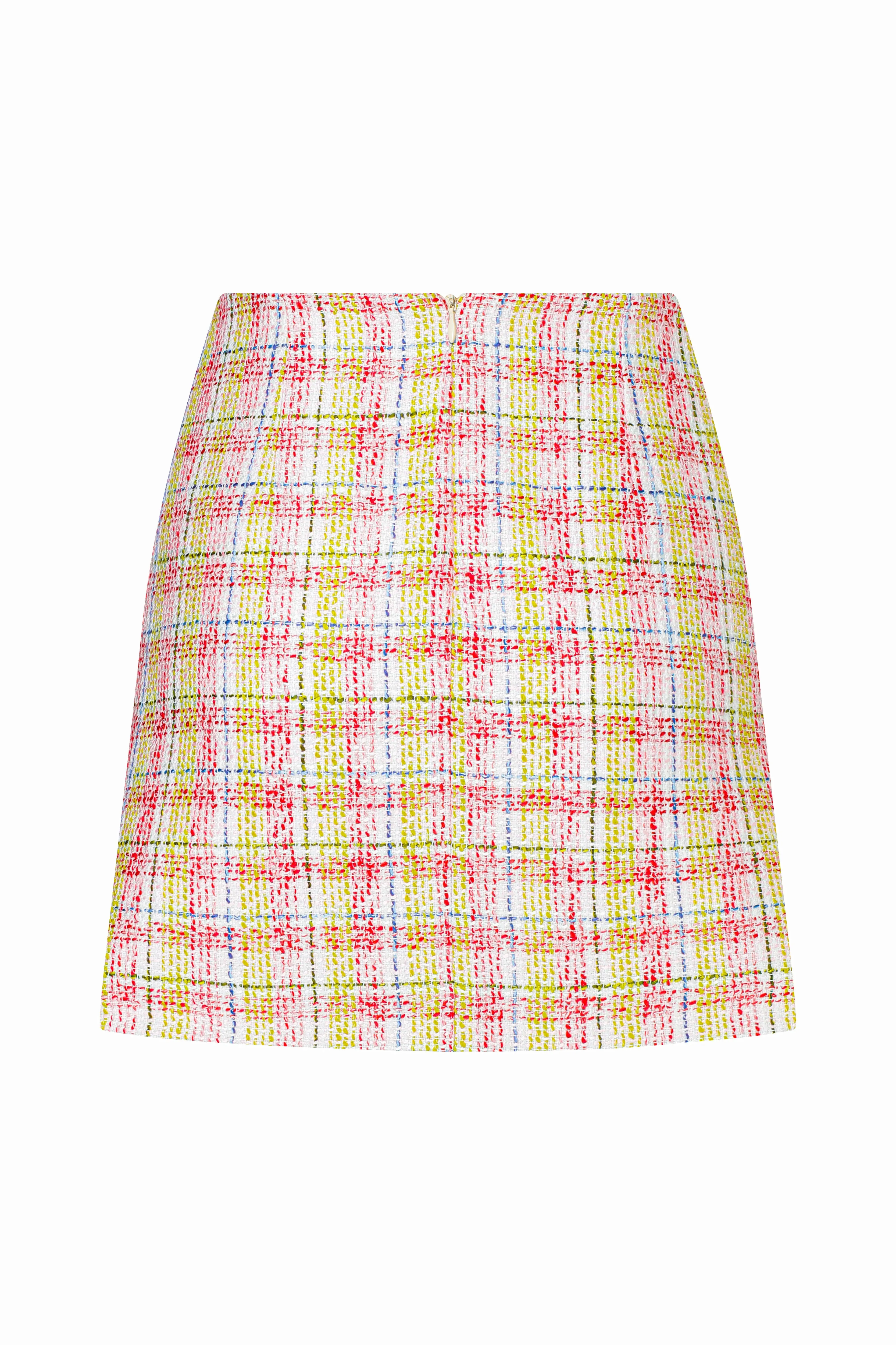 Irma Cotton Tweed A-Line Skirt