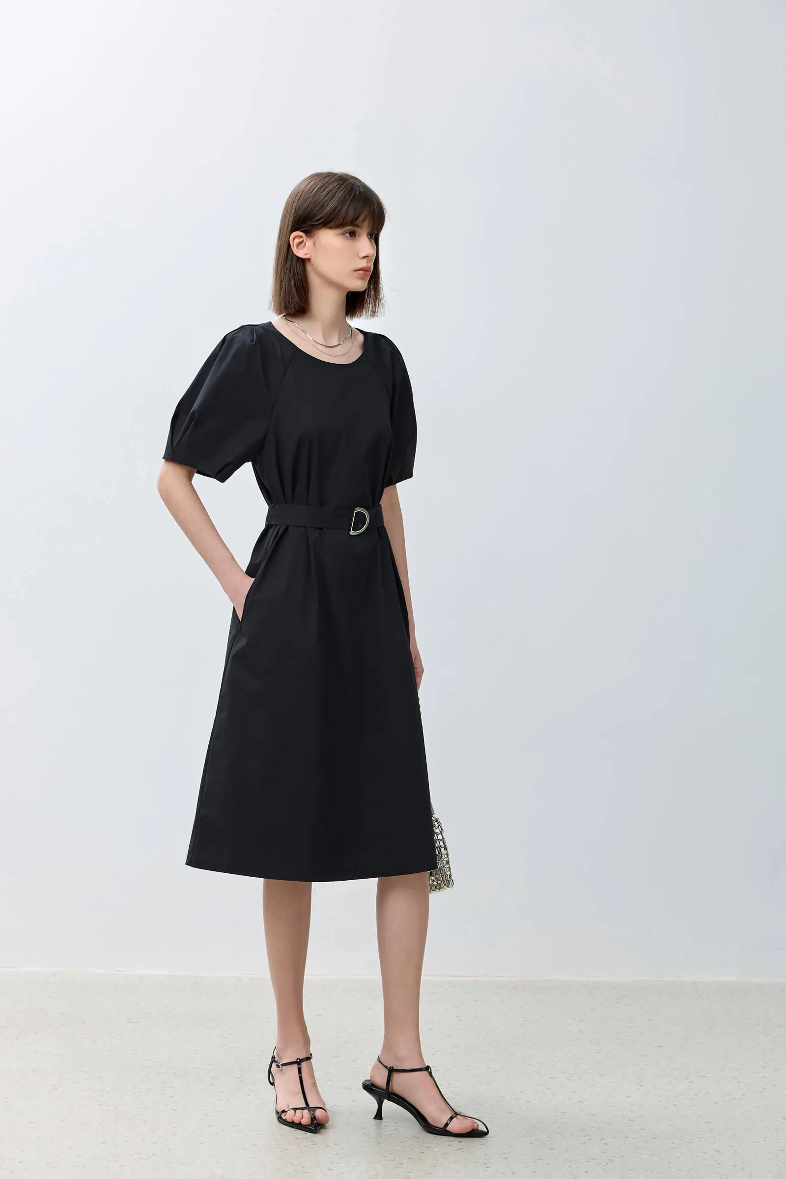 LILY Simple Slim Dress