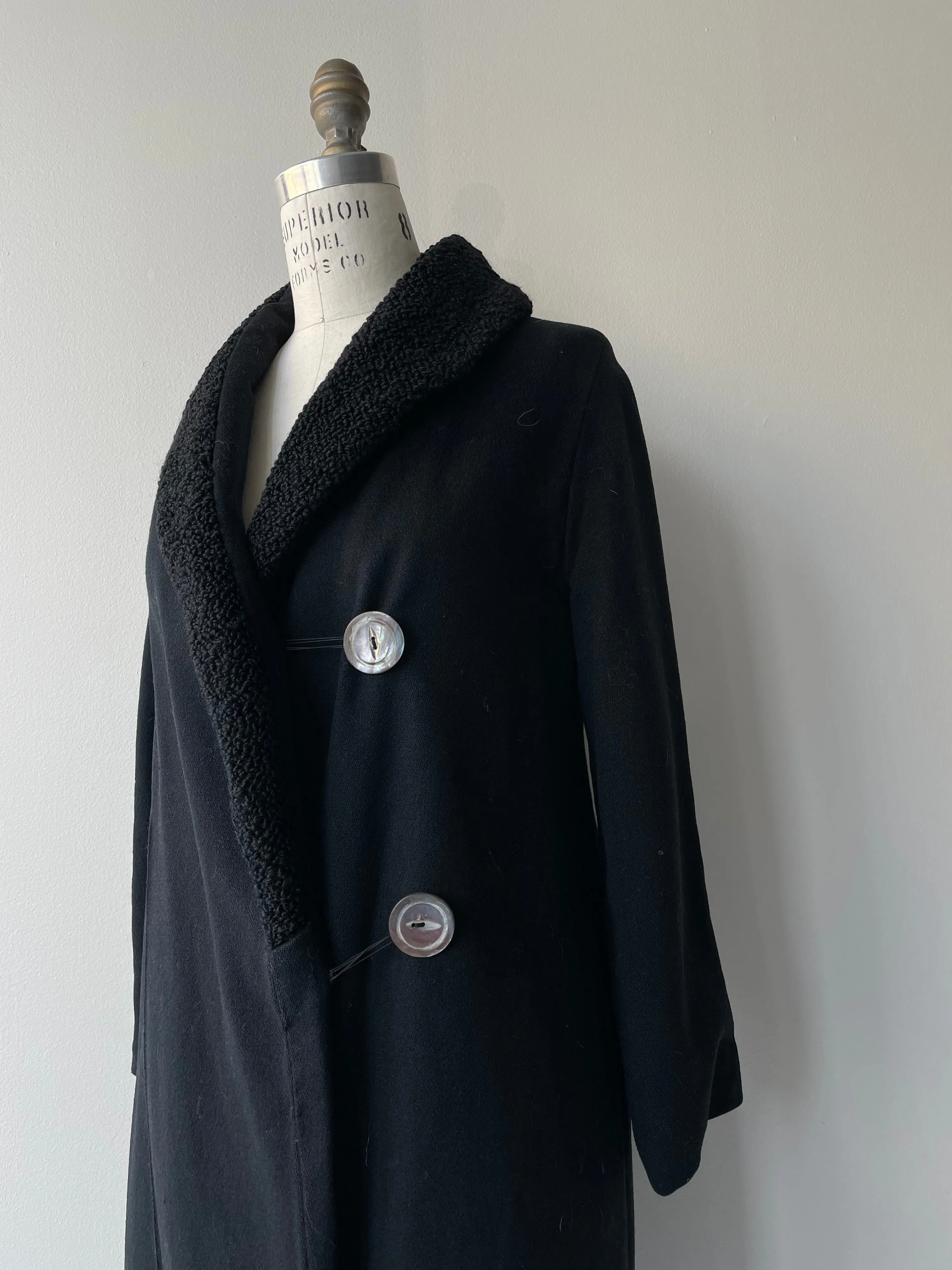 Marlow 1920s Wool Coat