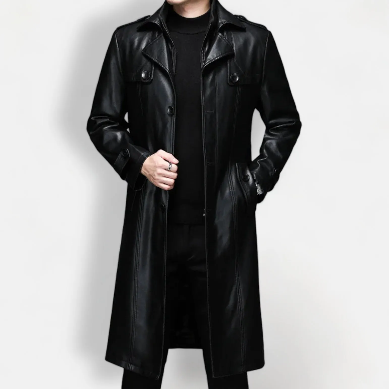 Matrix long coat