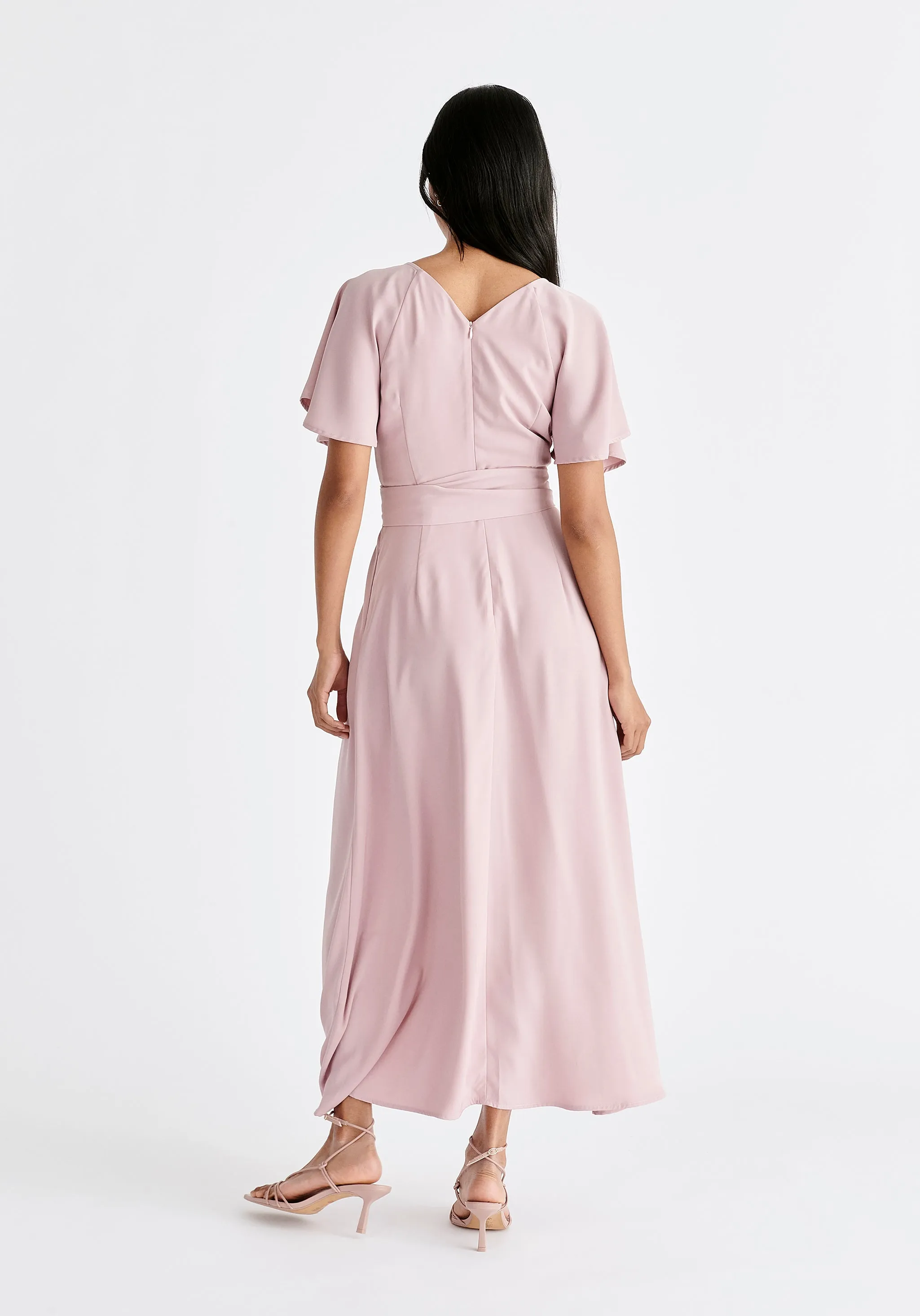 Maxi Waist Tie Dress