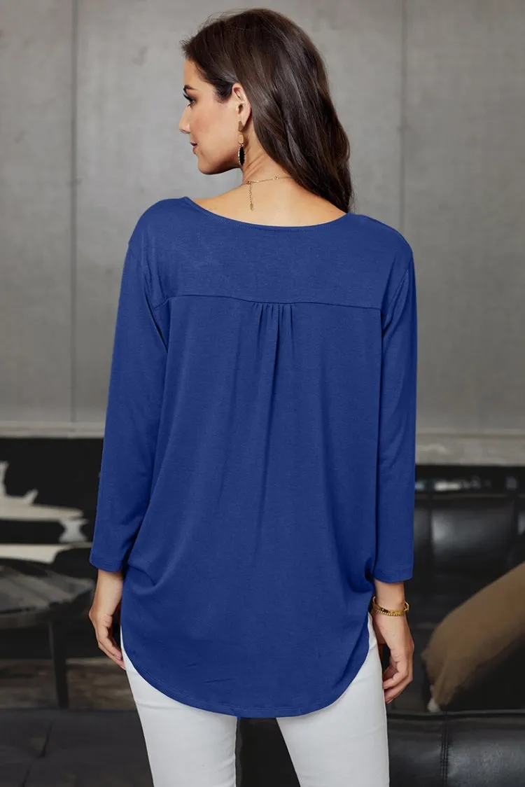 Plain Chiffon Top