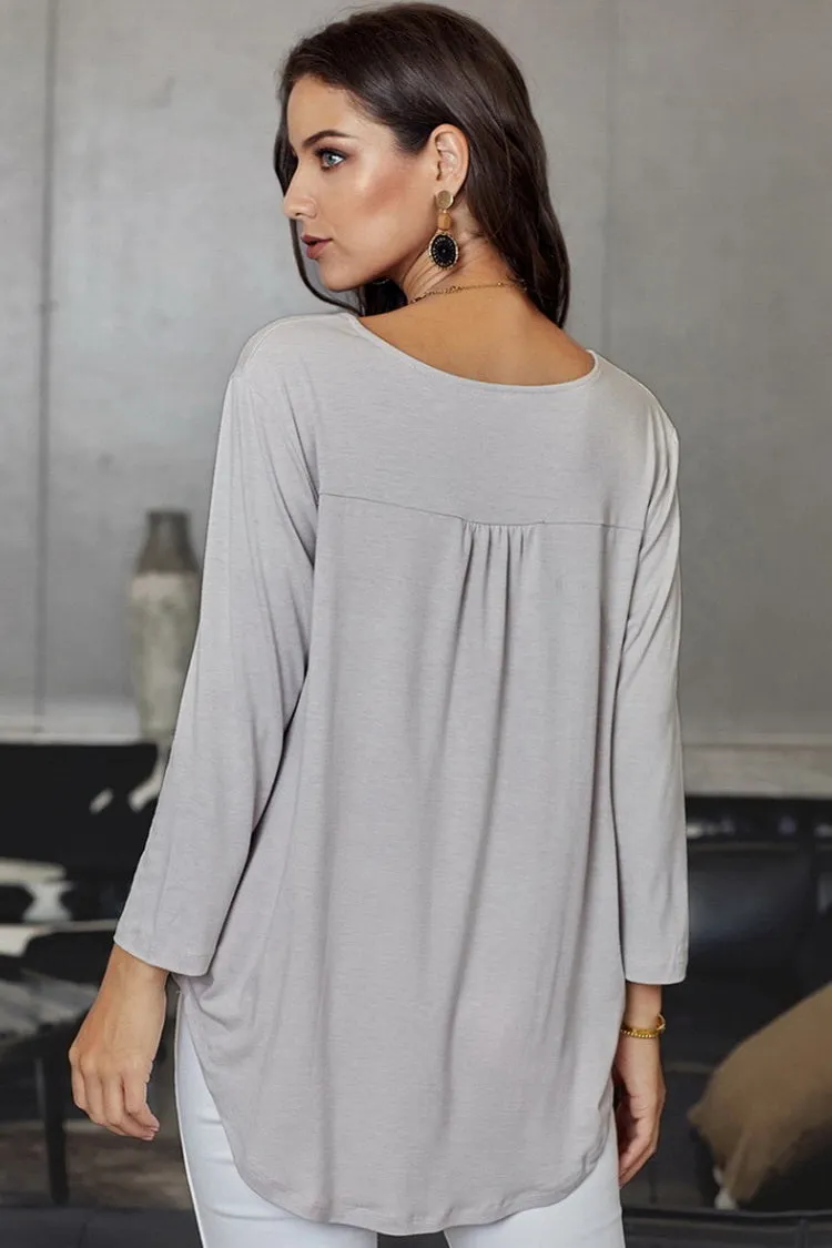 Plain Chiffon Top