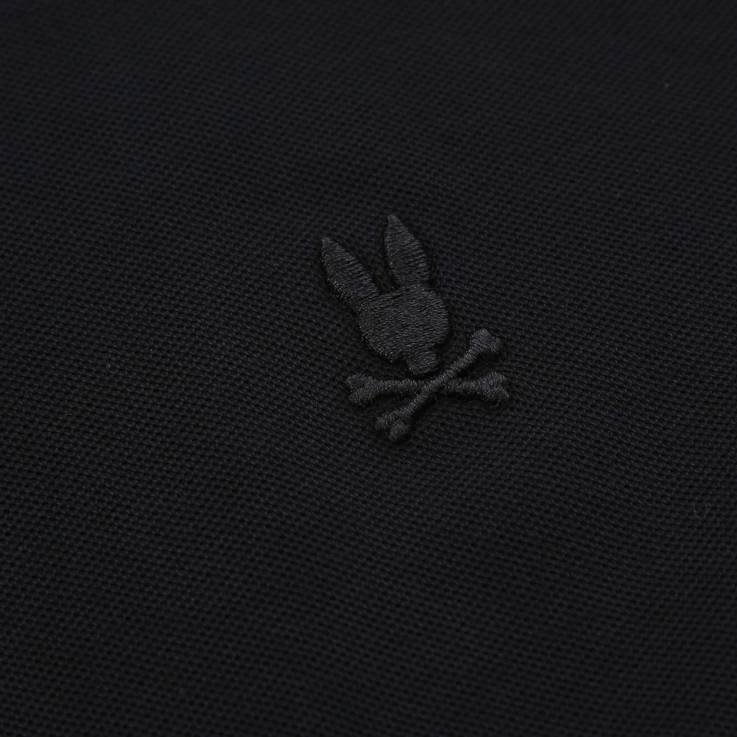 Psycho Bunny Stanford Pique T-Shirt in Black