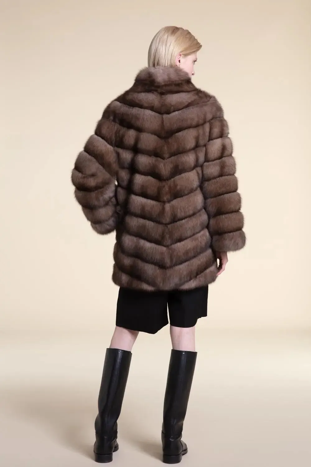 Real sable coat