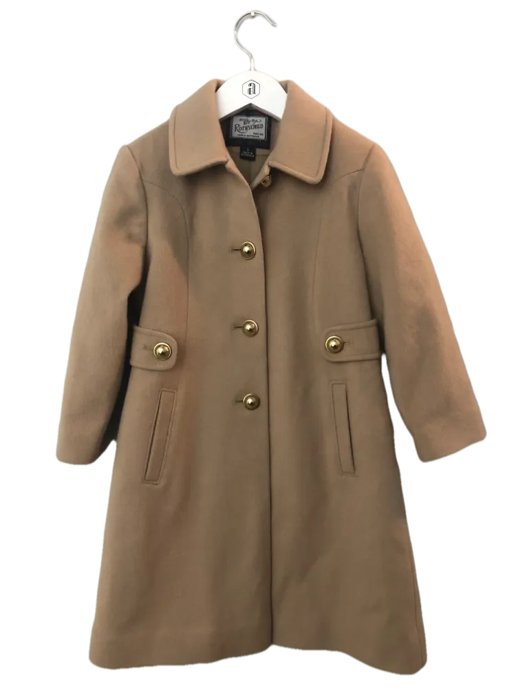 ROTHSCHILD WOOL COAT (SZ S)