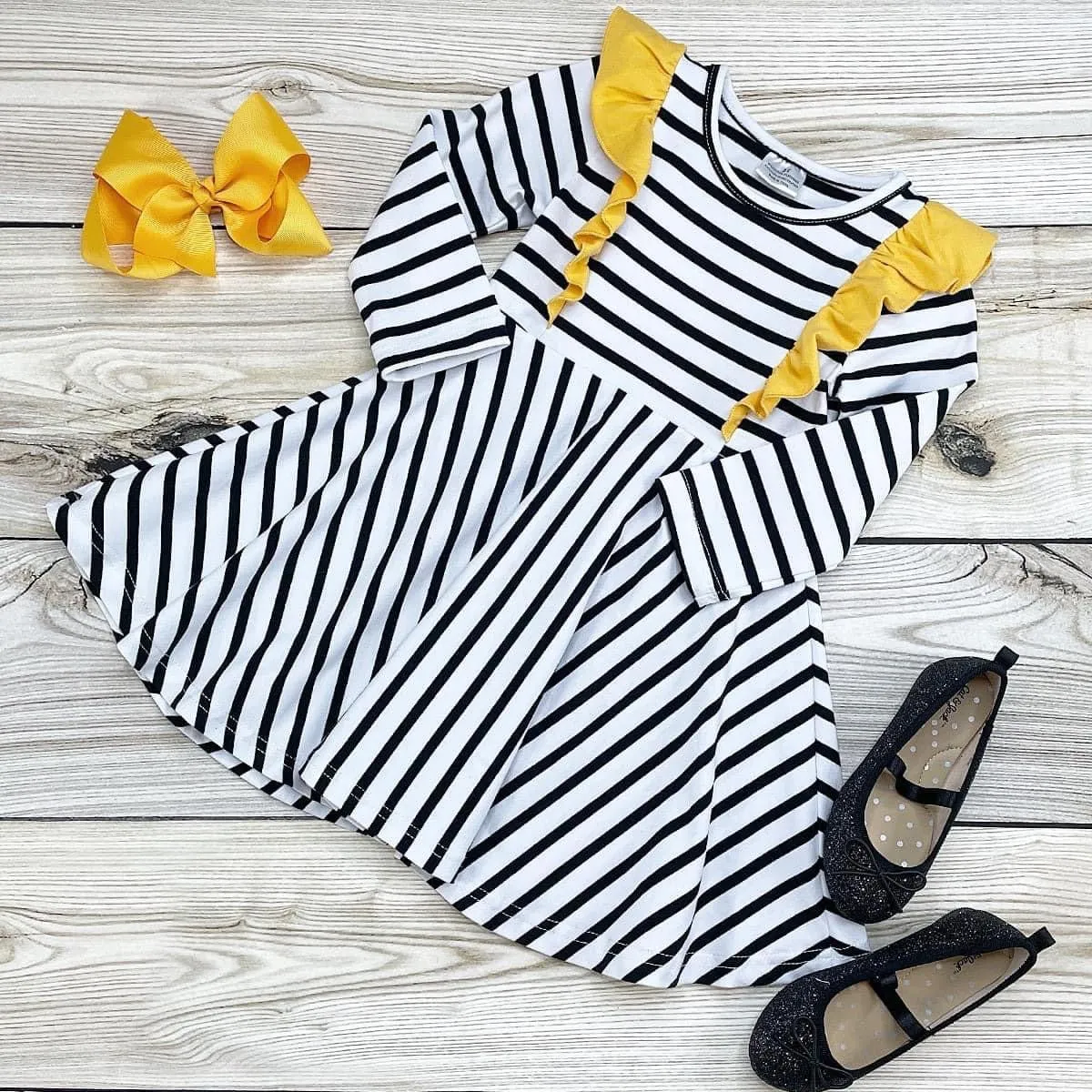 Simple Striped Dress