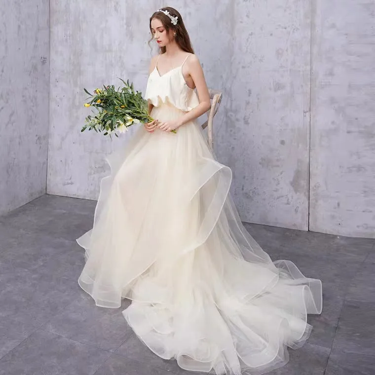 The Kelista Wedding Bridal Tulle Gown