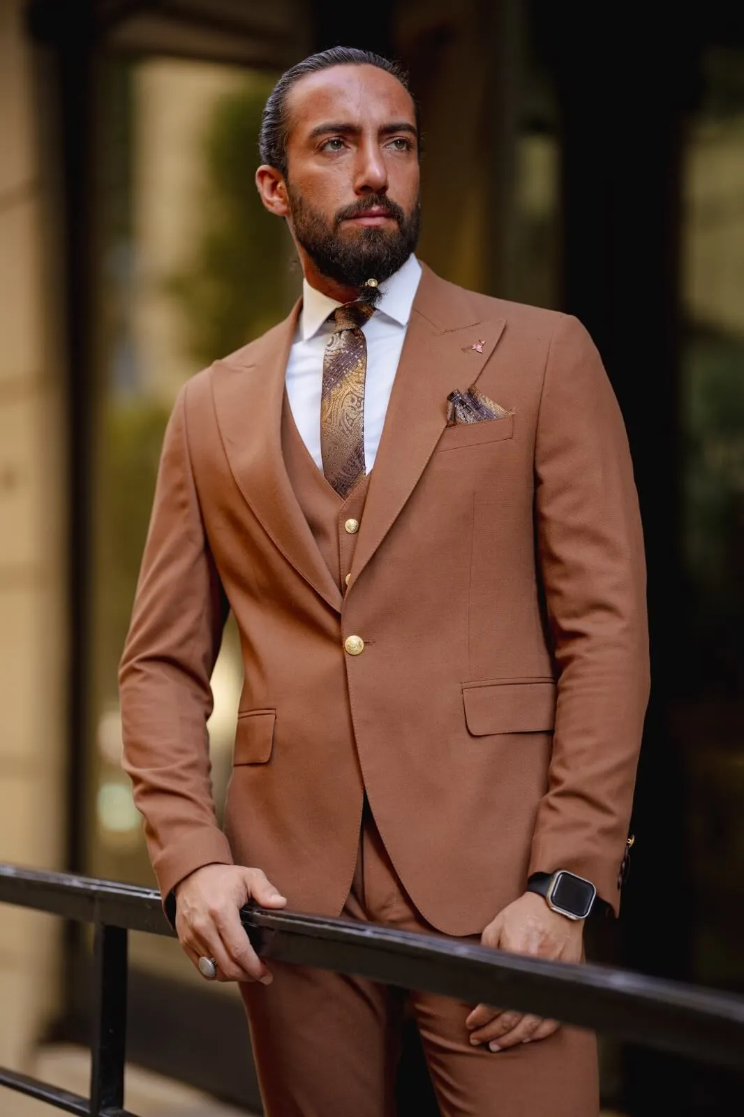 Tile Slim Fit Suit