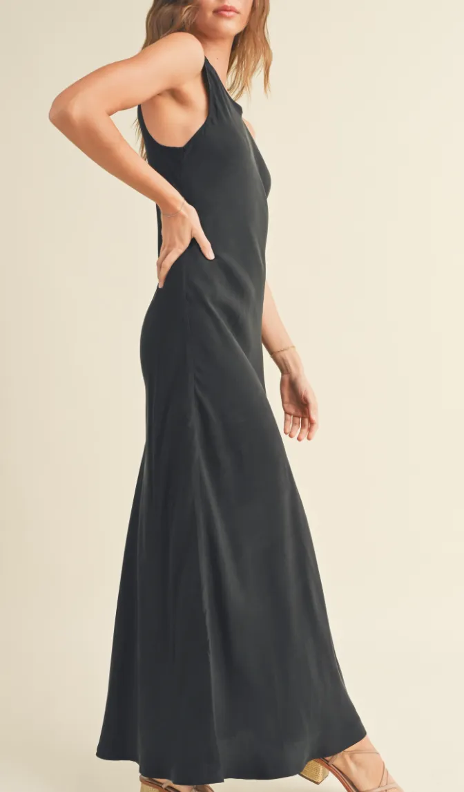 Viscose Simple Long Dress